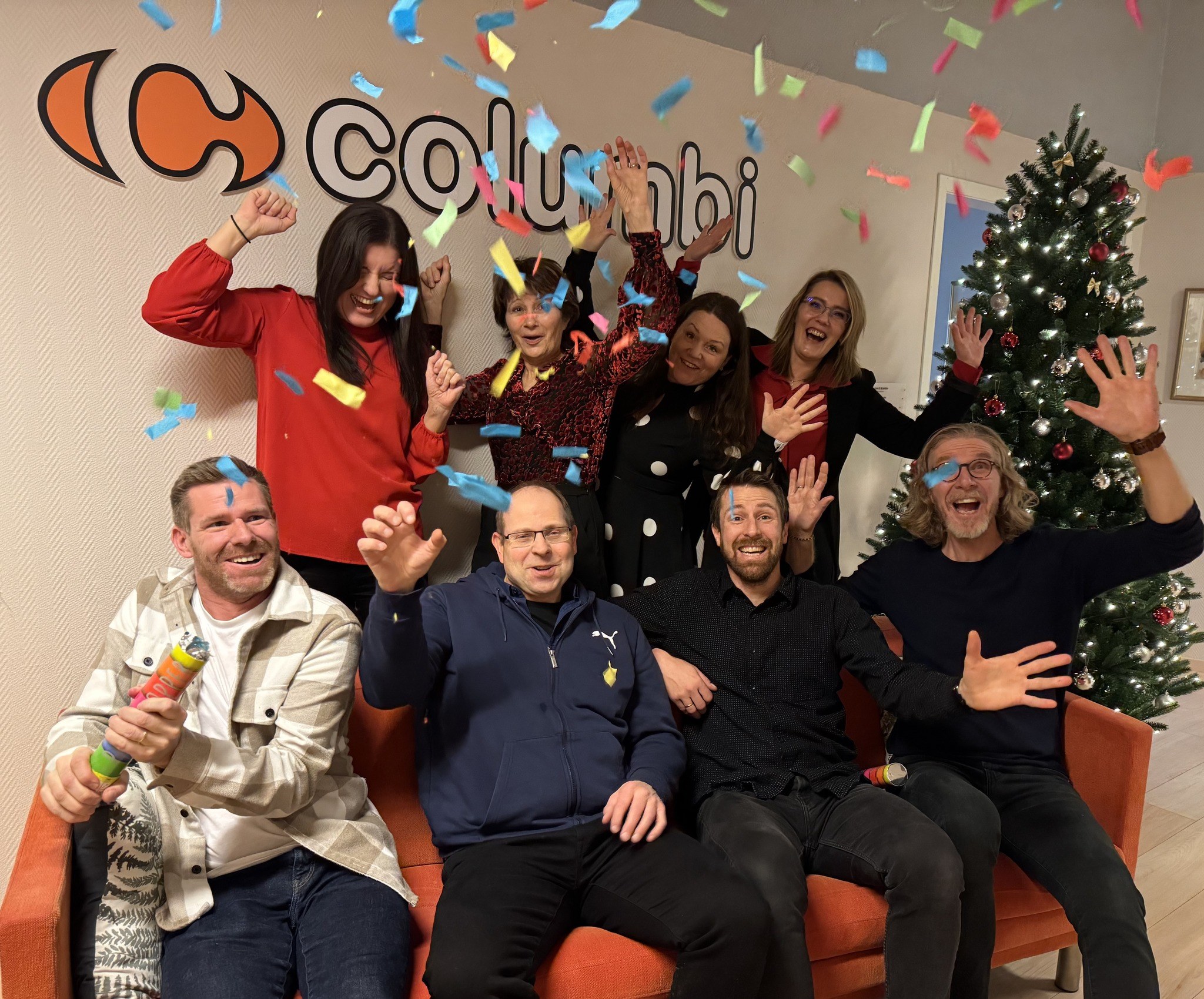 Teamet hos Columbi Regnskap